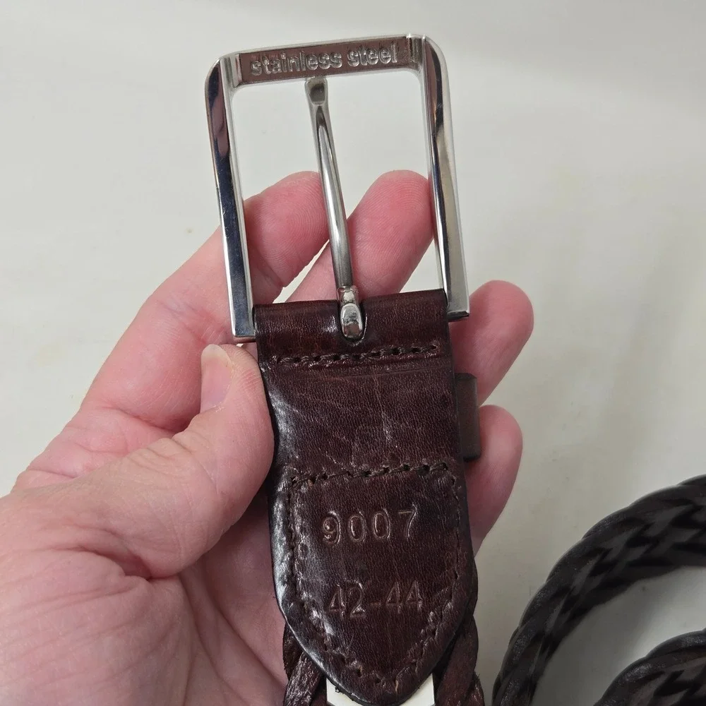 Fabiani woven leather
